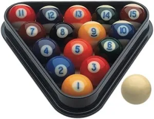 1 1/2" Mini Billiard Ball Set