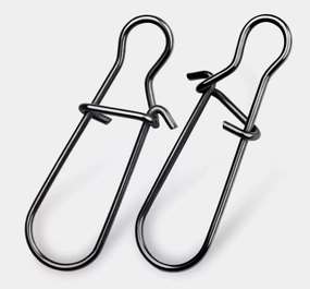 100pcs Fishing Snaps Duo Lock Snap Stainless Steel 8LB-220LB Quick Lure Snap