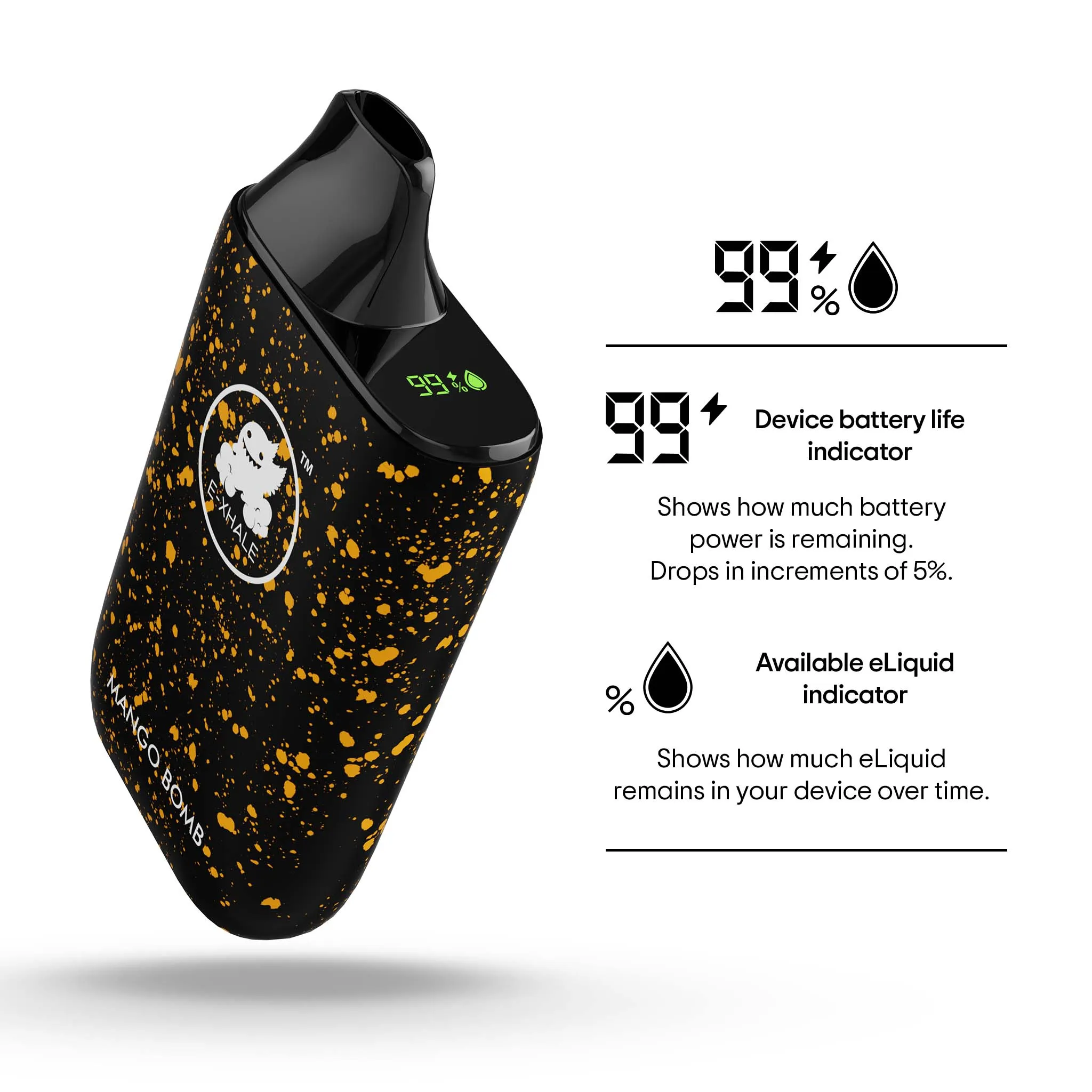 10k Mango Bomb 3% - Rechargeable Disposable