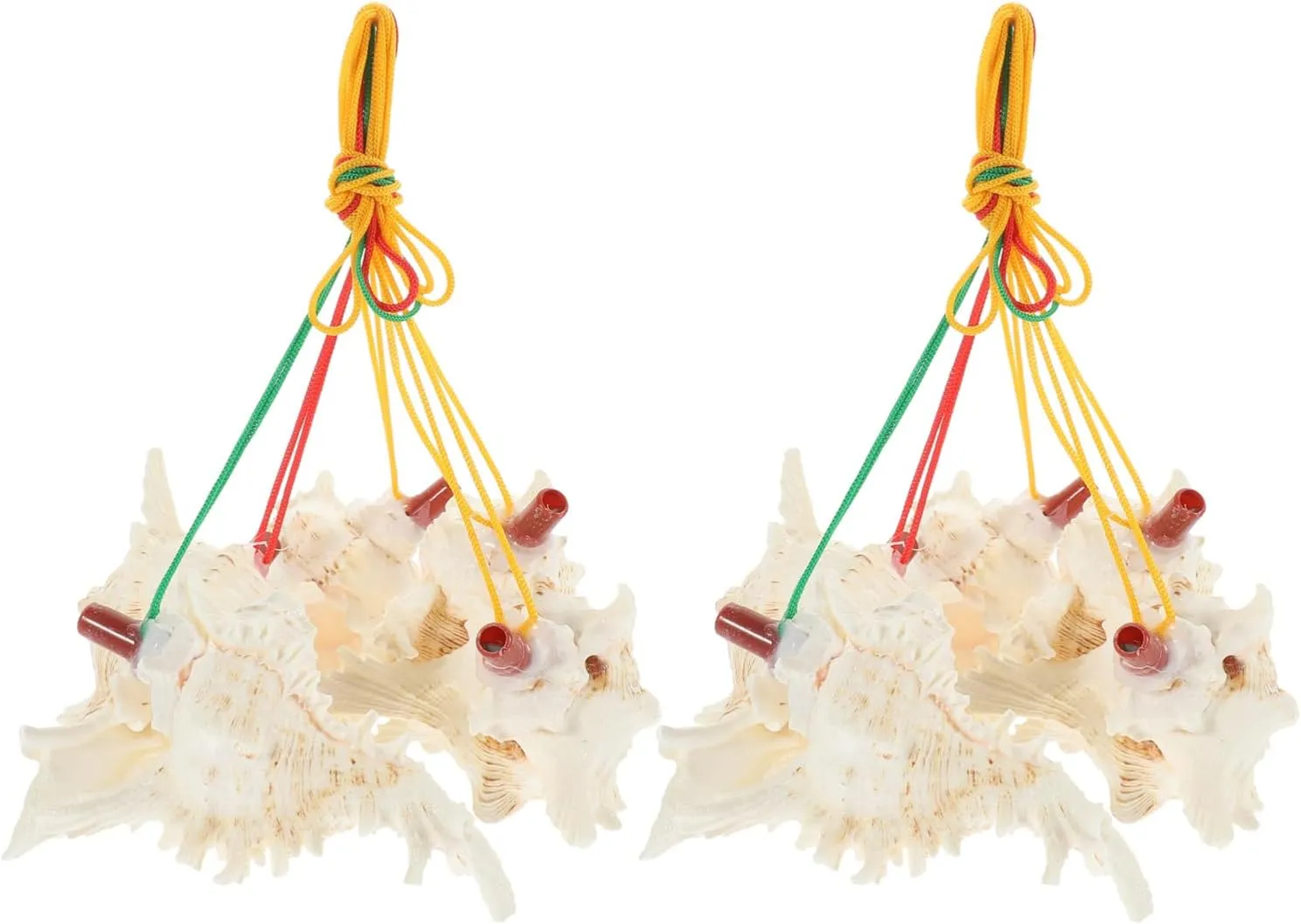 10pcs Boys and Girls Conch Whistle Toy Shell Whistle Necklace Educational Music Toys Natural Seashell Whistle for Children