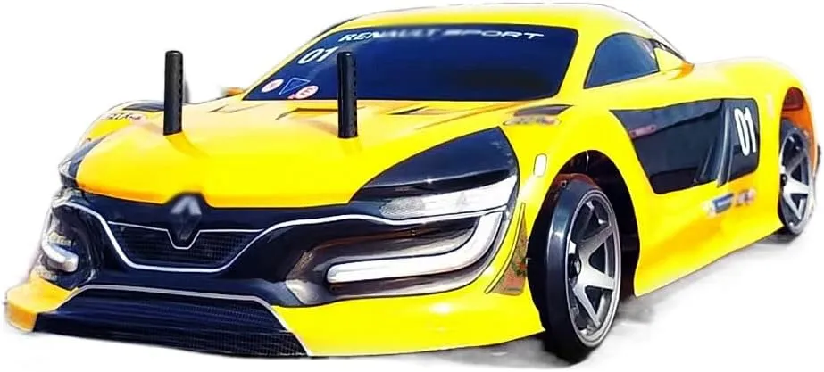 1/10 Remote Control High Speed Car, 4WD RC Drifting Racing Cars Fast 100km/h Truck 2.4Ghz Buggy Car Speed & Steering Control Vehicle Toy with Extra Drift Tires