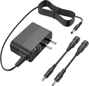 12V Charger for Acoustic Research Wireless Speaker AC Adapter Compatible with Acoustic Research AWSF9R AWSF9RBK VIXAWSF9R Portable Outdoor Wireless Speaker Power Supply