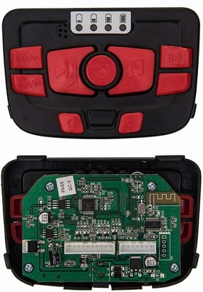 12V Children Electric Vehicle Connection Music Power. Circuit Board Motherboard Control Entertainment Operation System Accessories for Powered Wheel Replacement Parts