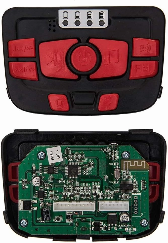 12V Children Electric Vehicle Connection Music Power. Circuit Board Motherboard Control Entertainment Operation System Accessories for Powered Wheel Replacement Parts