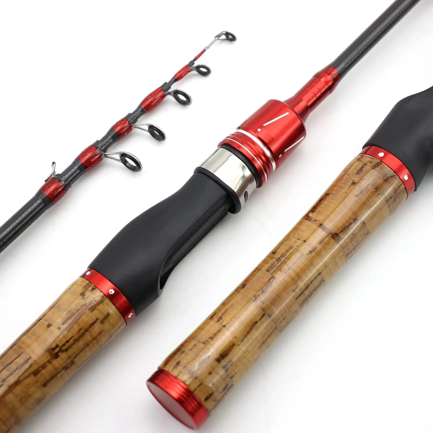 1.8M Ul Power Telescopic Spinning Fishing Rod Lure Weight 1-5g Beginners Catch Small Fish Pole So Soft Slow Rod