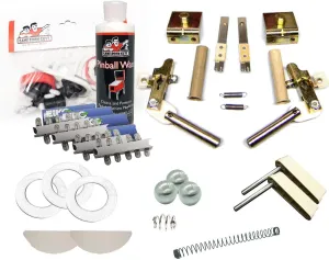 2001 Stern Pinball White Premium Maintenance Kit Compatible with Austin Powers Pinball Machine