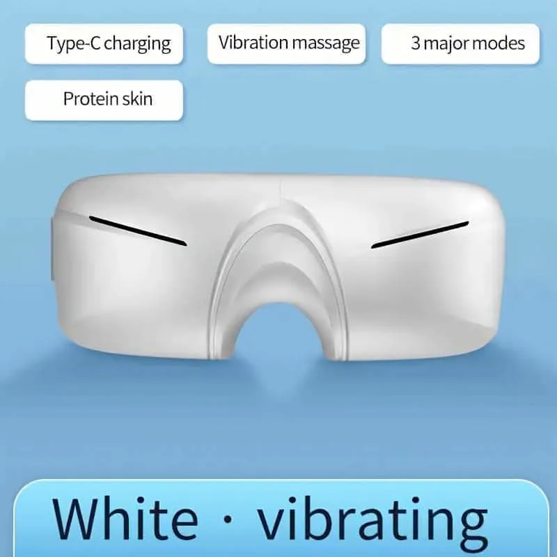 2024 New Eye Massager – 5 Modes, Heat, Vibration, Music, Voice Notification