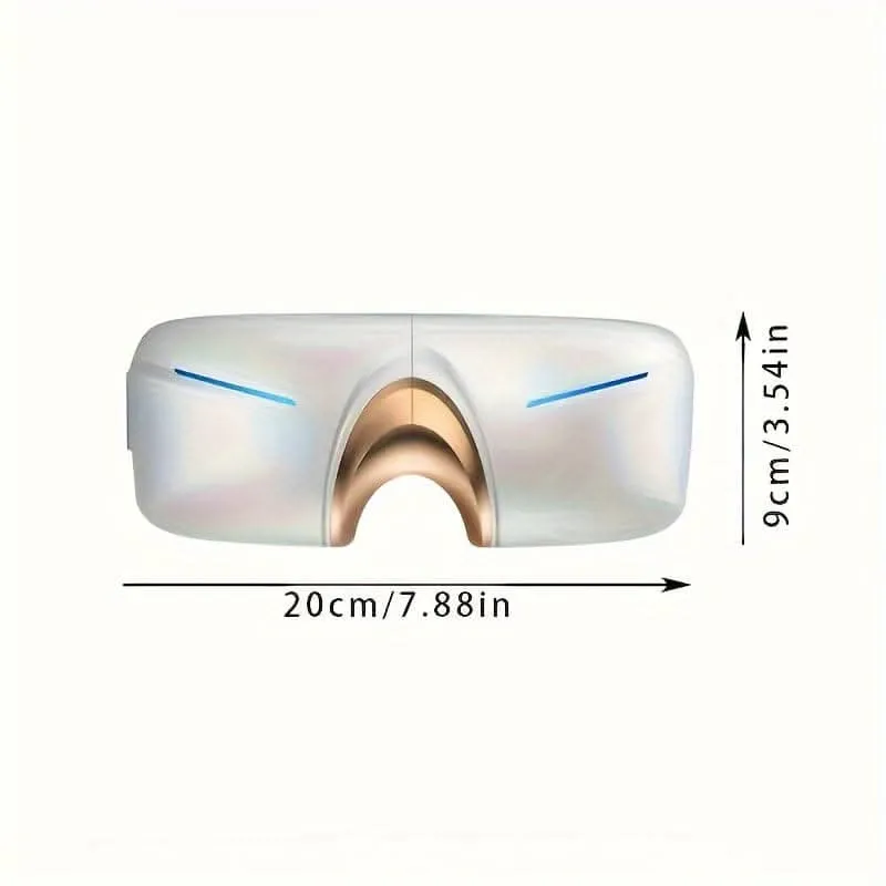 2024 New Eye Massager – 5 Modes, Heat, Vibration, Music, Voice Notification