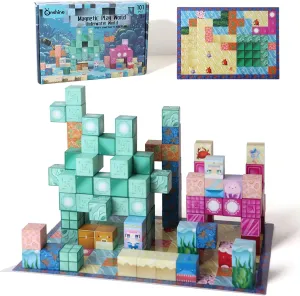2025 New 101PCS Magnetic Building Blocks for Boys and Girls 3 , Magnets Toy for Toddlers STEM Sensory Play Toys, Gifts for Children Ages 4 5 6 7 8 9