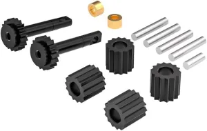 20Cr Carbon Steel Front Or Rear Differential Gear Set for Traxxas 1:16 Mini Maxx 4WD 107154-1 / Mini XRT VXL-3S 108076-1 Monster Truck Upgrades