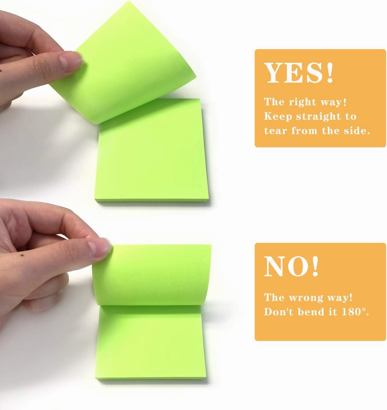 24 Pads Pop Up Sticky Notes 3x3 Refills Bright Colors Self-Stick Notes Pads Super Adhesive Sticky Notes Great Value Pack