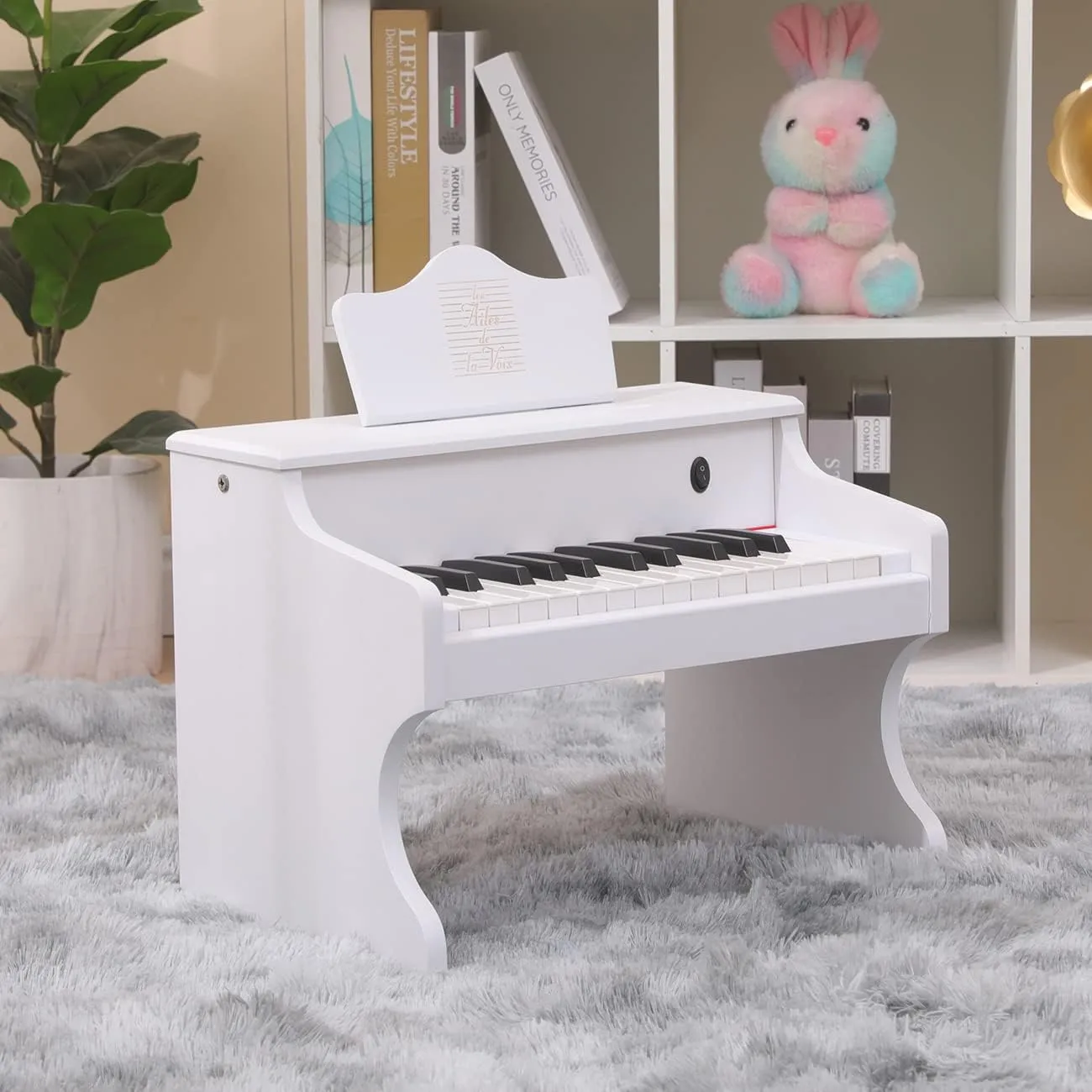 25 Keys Kids Piano Keyboard Tabletop Digital Piano Electrial Keyboard Home Tiny Piano Mini Music Educational Instrument for Kids Toddlers Girls Boys