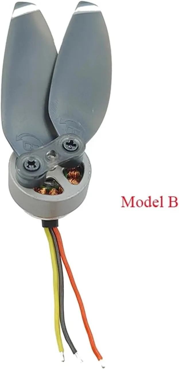 2500KV Mini 18mm 3-Phase Brushless Motor 2S-3S High Speed Engine Propeller Set for RC Drone FPV Quadcopter UAV Aircraft Model(Model C ONLY Motor_2S-3S)