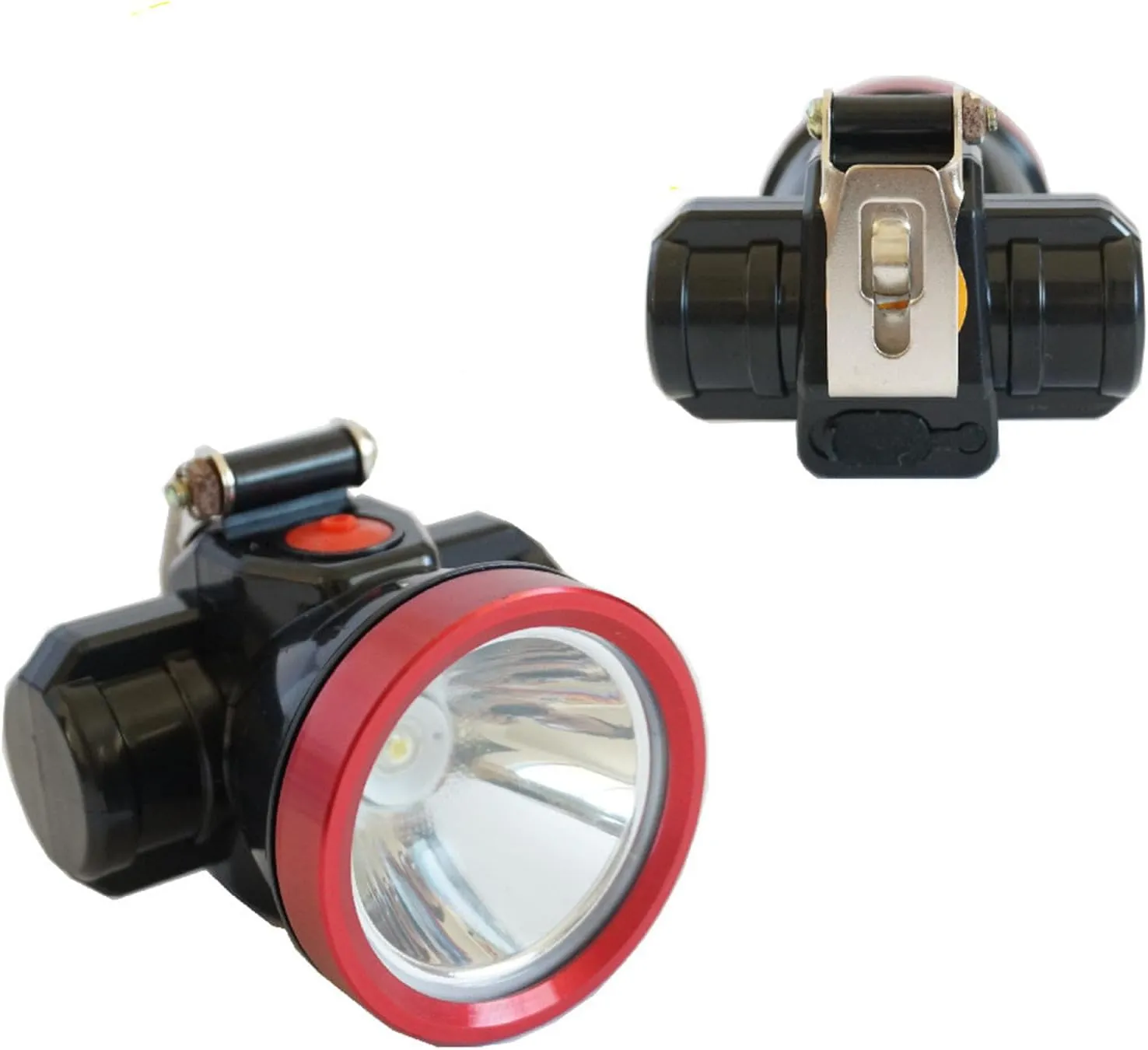25W Portable Head Mountedsuper Bright Headlamp,2200Mah Safety Mining Lamp Mining Suitable for Hiking, Picnicking, Camping