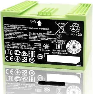 2800mAh for irobot i7 Battery Replacement for iRobot Roomba e and i Series, for J7 Battery roomba i7 i7  i8 i6 i4 i4  i3 i3  i7158 J7 7150 7550 and e e5 e6 e5150 e5152 e6198 ABL-D1 ABL-D2 ABL-F 14.4V