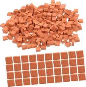 280pcs Miniature Building Blocks DIY Landscape Decor Fake Bricks for Sand Table 1:16 Miniature Building Block Model