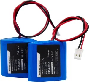 (2Pack) Replacement Battery for Vis'onic Next CAM Next CAM PGS Next CAM K9 PG2 Wide Angle Next CAM PG2 103-302891 GP2CR123A 103-302915