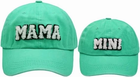 2PCS Family Hat Set - Mama & Mini Retro Baseball Cap - Snap Cap - Mother's Day