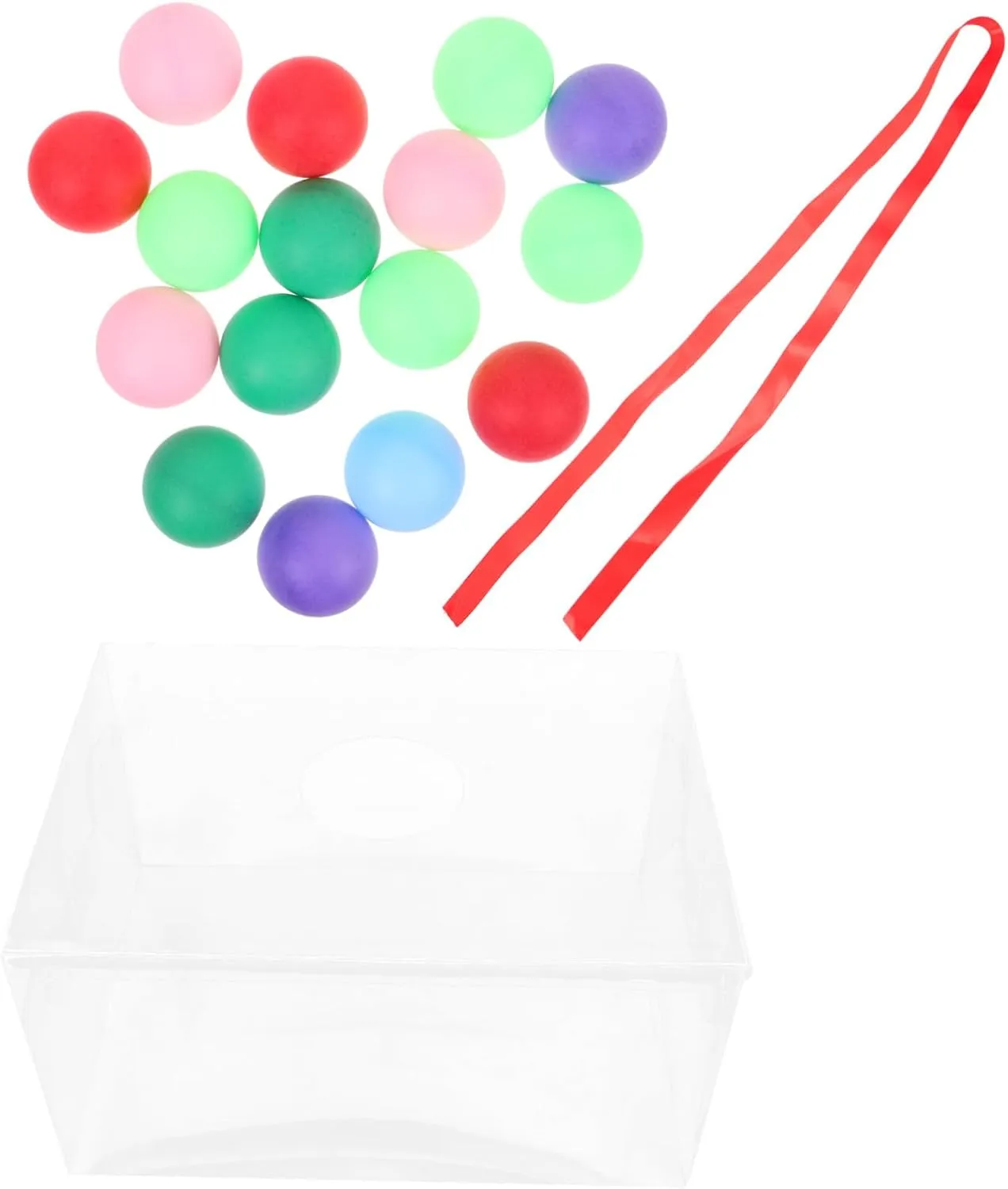 2sets Creative Wedding Game Props Interactive Shaking Pong for Adults and Durable Party Game Supplies with Balls Fun for Clubs and Activities