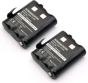2X 1650mAh Battery PMNN4477AR Compatible with Motorola Talkabout T200 T260 T265 T270 T280 T400 T402 T460 T465 T470 T475 T480 T500 T503 T600 T800 T801 Ni-MH Rechargeable Battery-Pack 3.6V