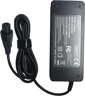 3-Prong 42V AC/DC Adapter Charger Compatible with Swagtron SG-5 Swagger 5 5S 36V 37V Lithium-Ion Battery Back SG-5S 96268-2 JDNSHS6 SG5 SG5S FY0634201500 42VDC 1.5A Power Supply Cable Cord