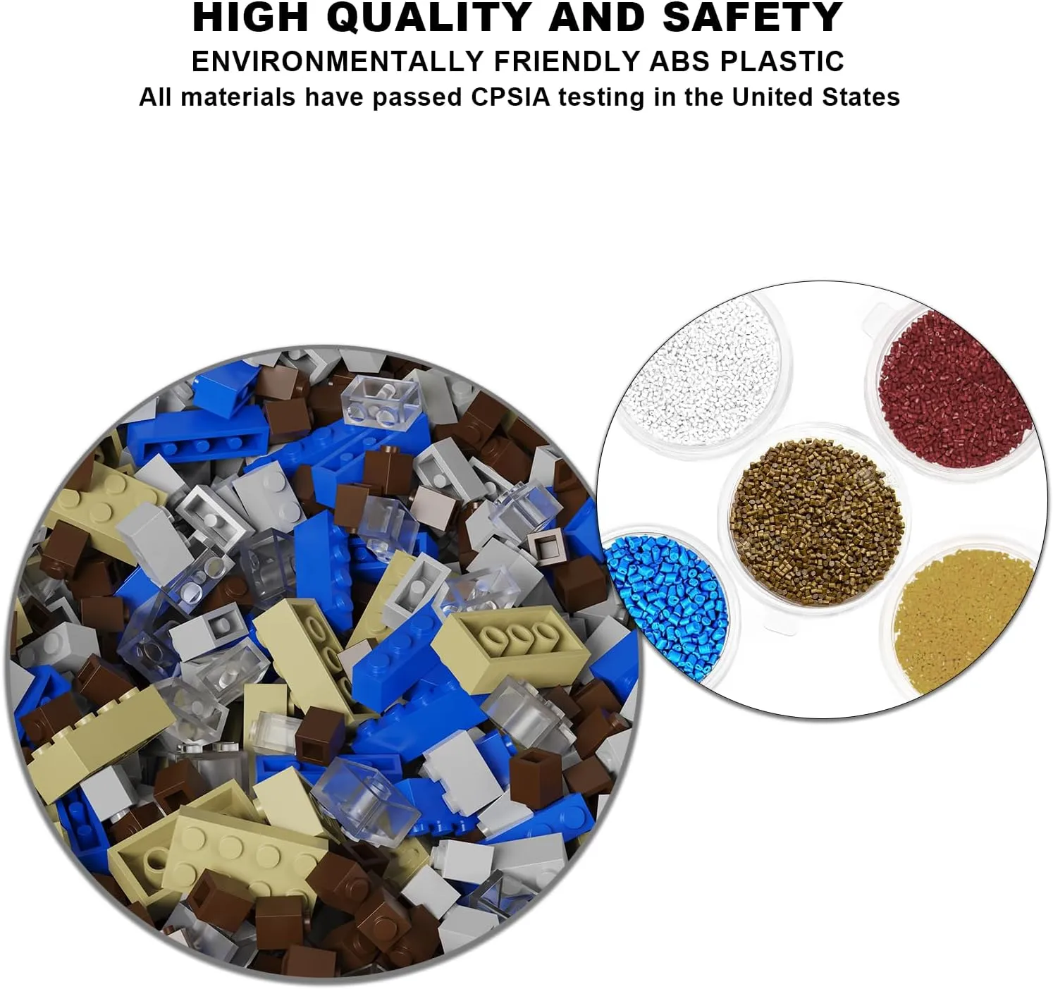 300 Pcs Classic Building Bricks, Brown Bulk Bricks,Compatible with Major Brands Parts and Pieces, Creative Building Block Toys for Boys Girls Ages 6 7 8 9 10 Year Old