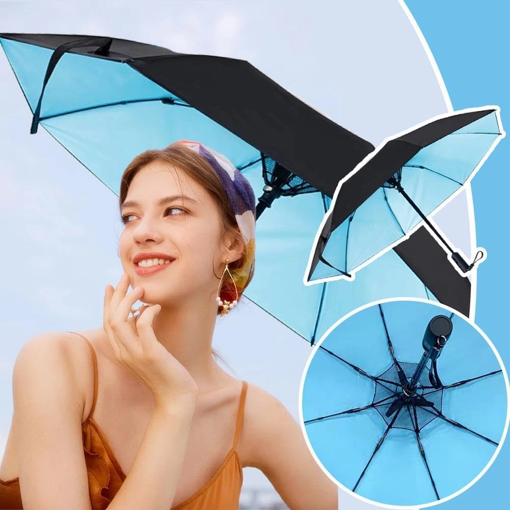 3 in 1 Umbrella with Fan,Uv Blocking Umbrella With Fan,Portable Fan Umbrella With Uv Protection,USB Rechargeable Summer Sunshade,2600mah USB Rechargeable,for Golf Beach Patio Garden