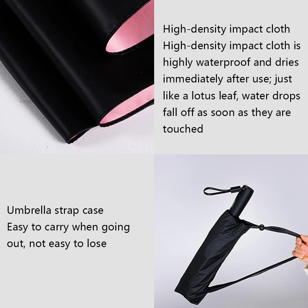 3 in 1 Umbrella with Fan,Uv Blocking Umbrella With Fan,Portable Fan Umbrella With Uv Protection,USB Rechargeable Summer Sunshade,2600mah USB Rechargeable,for Golf Beach Patio Garden