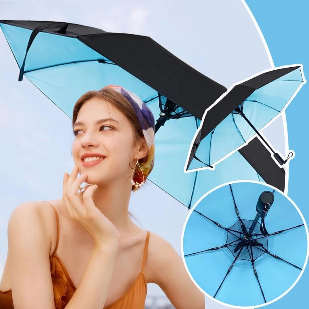 3 in 1 Umbrella with Fan,Uv Blocking Umbrella with Fan,Portable Fan Umbrella with Uv Protection,USB Rechargeable Summer Sunshade,2600mah USB Rechargeable,for Golf Beach Patio Garden