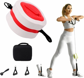 3 Speed Adjustable Resistance Fitness Pump, Dumbbell Rowing Machine, Home Comprehensive Training Equipment, Tension Pump, Arm Strength Device Duitable for Home Fitness