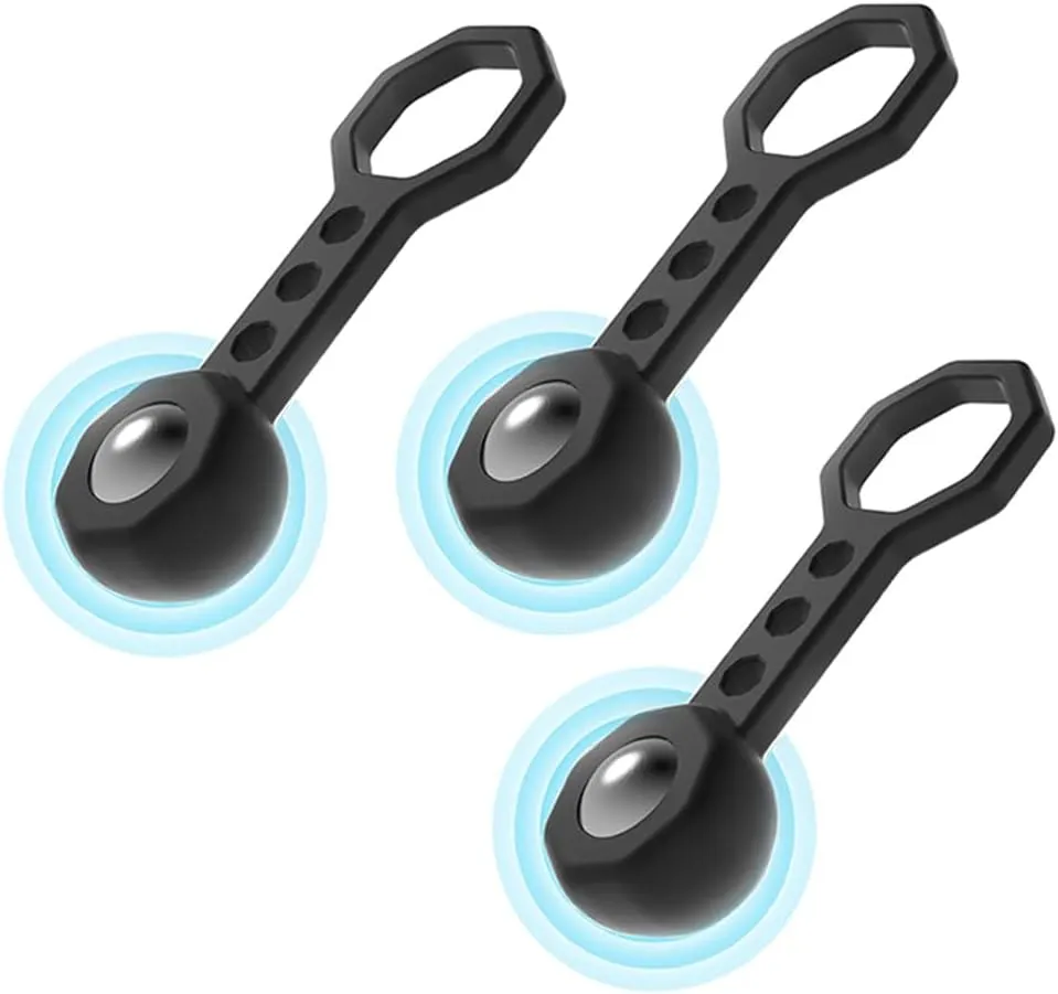 3Pcs Stud Ball Magnetic Stud Finder With 27 Pounds of Pull Magnetic Power, Stud Finder Wall Scanner, Metal Stud Finder Tool for Walls Detected and Located, for Drywall, Ceramic Tiling, Wood