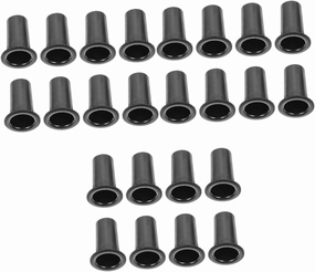 3sets Speaker Vent Plastic Bass Reflex Tube Speaker Port Tube Enhance Low Output Fit for Portable Home Car 8pcs*3