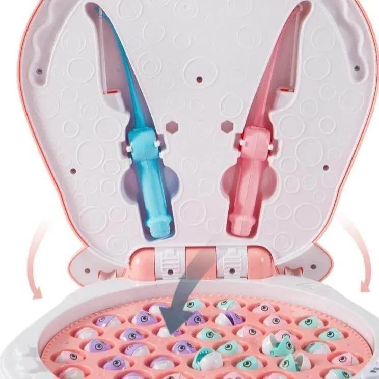 4-in-1 Magnetic Fishing Game - Educational Toy for Kids
