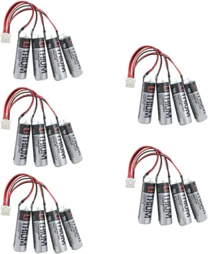 《5 Pack》8000mAh 3.6V ER6V/3.6V HW0470360-A Battery Replacement for YASKAWA Motoman Robot 149689-1,Non-Rechargeable