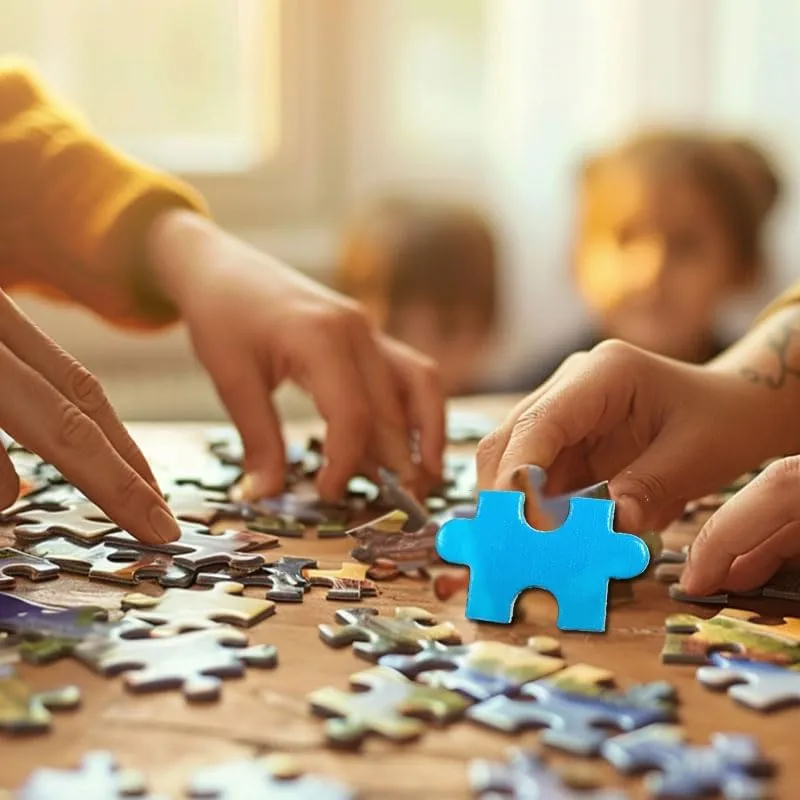 500 Piece Wooden Jigsaw Puzzles for Adults Teens Fishing Village at The Seaside Fun Interactive Learning Toys for Boys Girls Family Game
