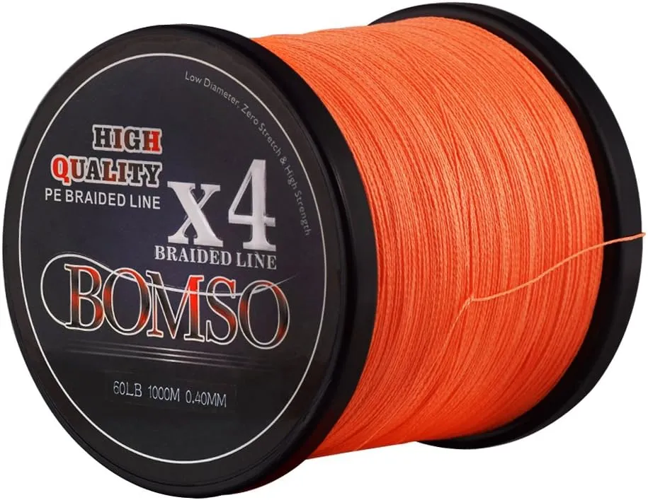 500m 547yds 10lbs-60lbs PE Ultra High Molecular Weight Polyethylene(HHMWPE) Dyneema Braided Fishing Line 4 Strands
