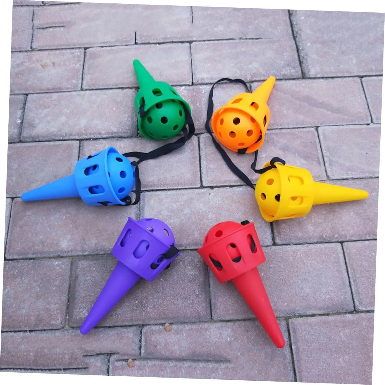 6 Sets Catch Game Scoop Ball Game