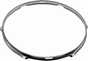 6 Hole Drum Rim, Bass Drum Hoop, Replacement Percussion Instrument, Portable 6 Lug Batter Hoop, 12inch Next Circle