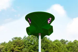 7 Foot Triple Shoot Children's Basketball Game - Inground Mount - Outdoor Hoop - Basketball Game for Children of All Ages