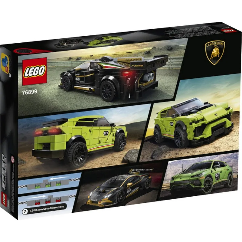 76899 LEGO® Speed Champions Lamborghini Urus ST-X & Lamborghini Huracán Super Trofeo EVO