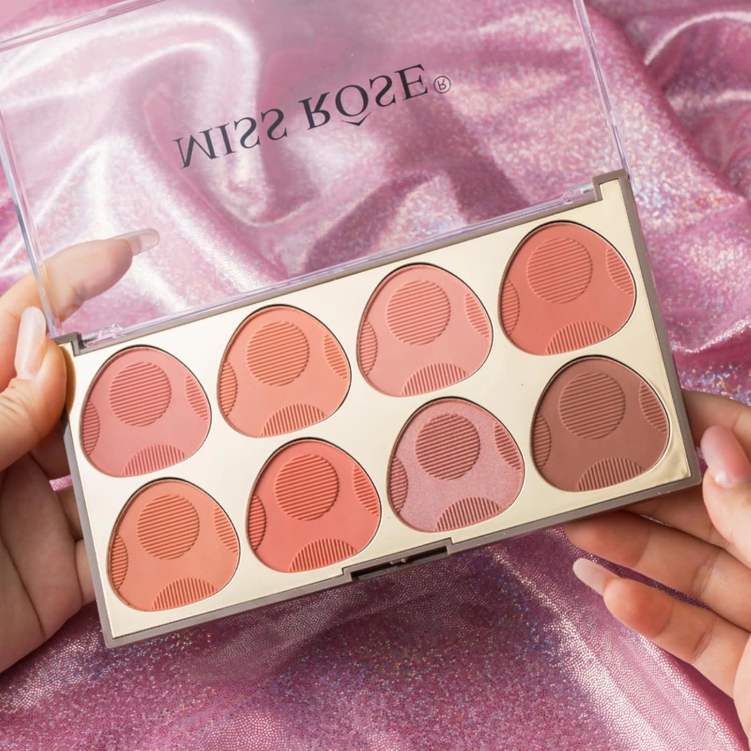 8 Colors Blush Palette: with Highlighter Makeup and Contour Palette - Perfect for Achieving a Natural Glow and Defined (Y, Blush)