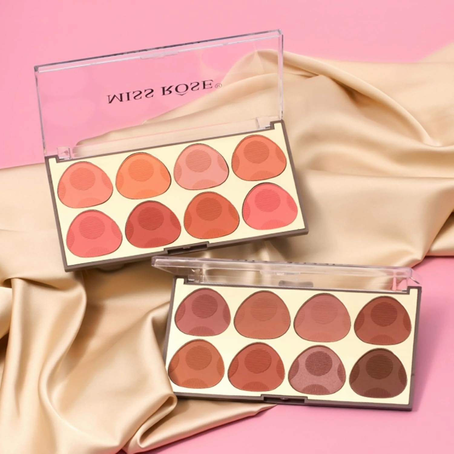 8 Colors Blush Palette: with Highlighter Makeup and Contour Palette - Perfect for Achieving a Natural Glow and Defined (Y, Blush)