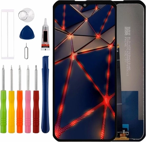 [New] Duotipa LCD Display Screen Digitizer Assembly Replacement for Oukitel WP33 Pro 6.6" with Technical Repair Tools Kit-Black.