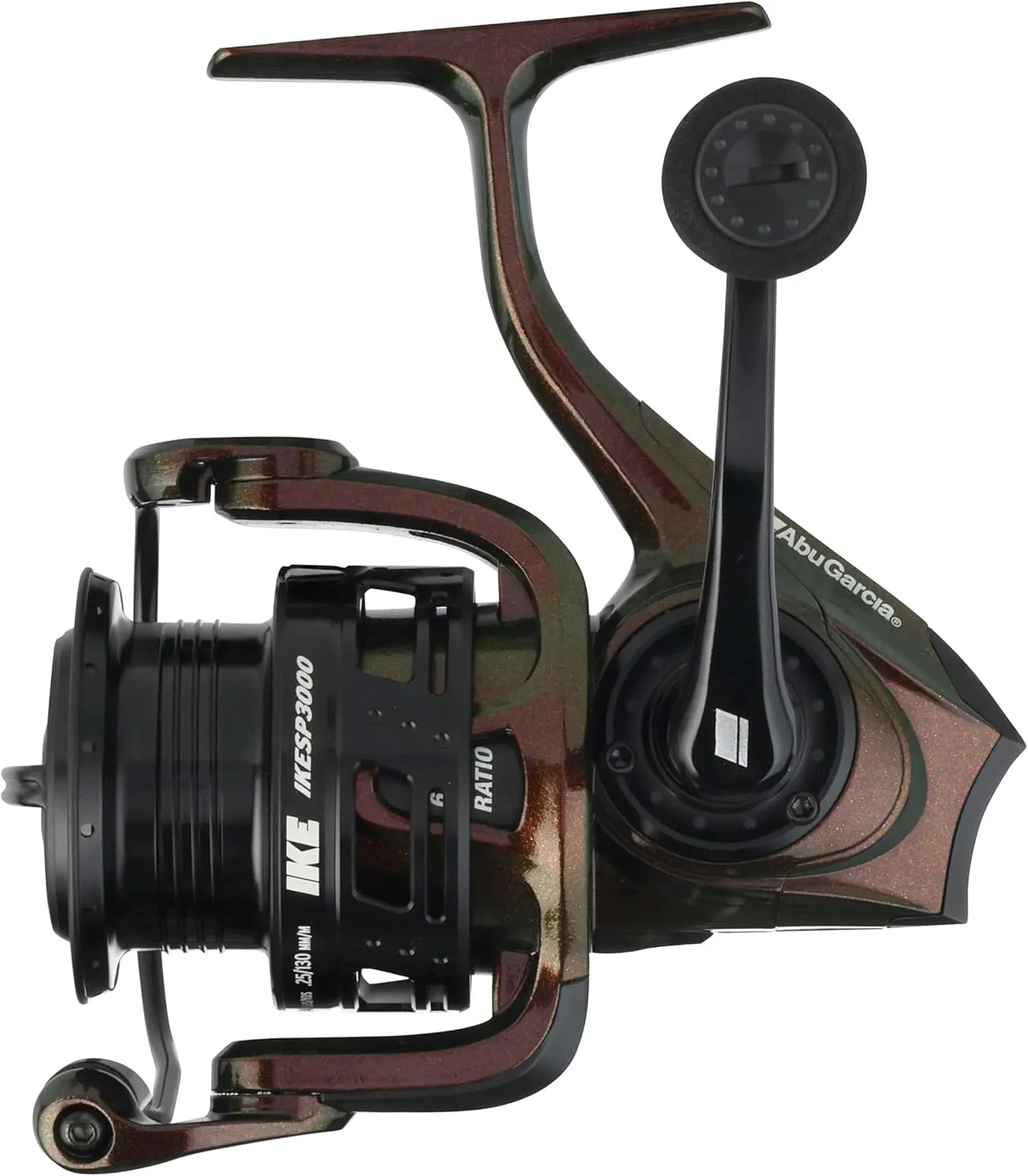 Abu Garcia IKE Signature Spinning Reel, Reliable Freshwater Fishing Reel, Durable & Lightweight Aluminum Construction, Everlast Bail System