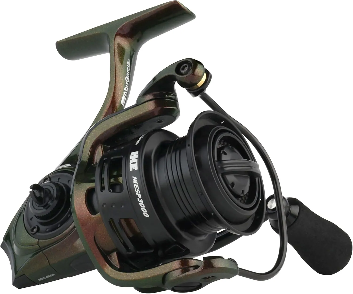 Abu Garcia IKE Signature Spinning Reel, Reliable Freshwater Fishing Reel, Durable & Lightweight Aluminum Construction, Everlast Bail System