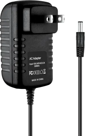 AC/DC Adapter Compatible with FanttikRide 12V N7 Pro Electric Wiggle Car Ride On Toy Rechargeable Battery Power Supply Cord Cable