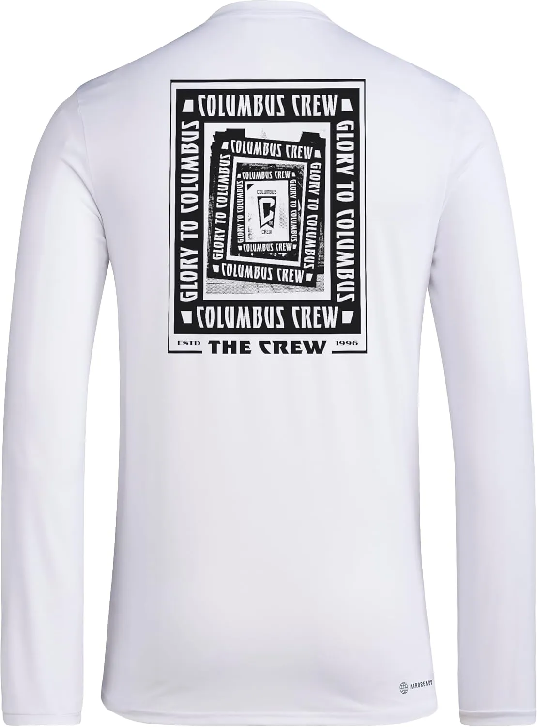 adidas Men's Columbus Crew Pre-Game Long Sleeve T-Shirt