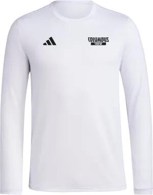adidas Men's Columbus Crew Pre-Game Long Sleeve T-Shirt