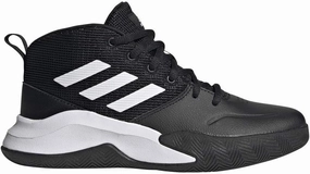 adidas Unisex-Child Own The Game Wide Basketball Shoes