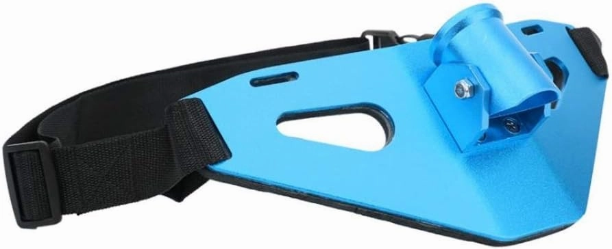 Adjustable Fish Rod Holder Aluminum Fishing Fighting Waist Belt Fishing Bracket